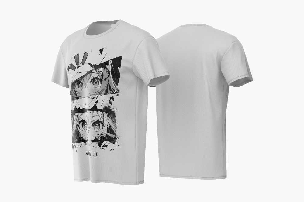 Grayscale Manga T-Shirt