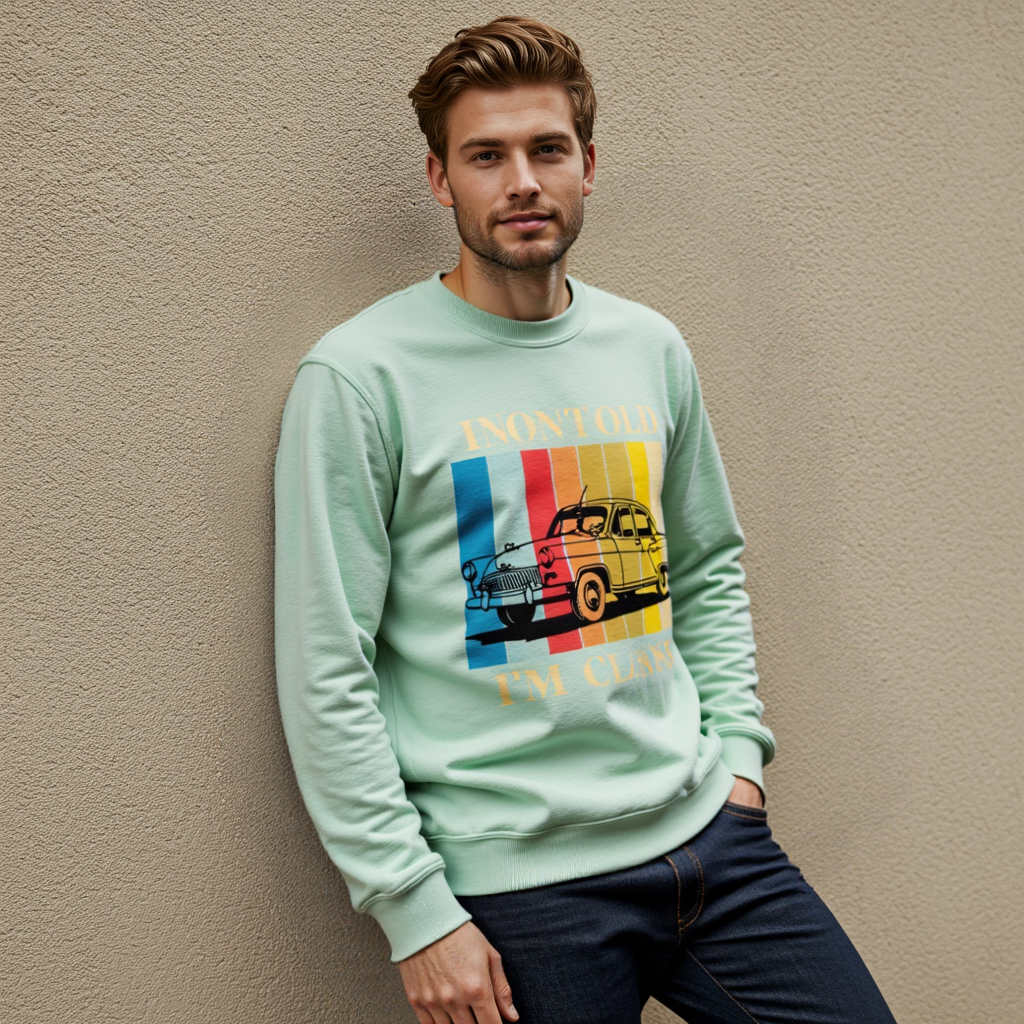 Printed Men SweatShirt