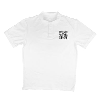 Custom QR Unisex POLO T-SHIRT